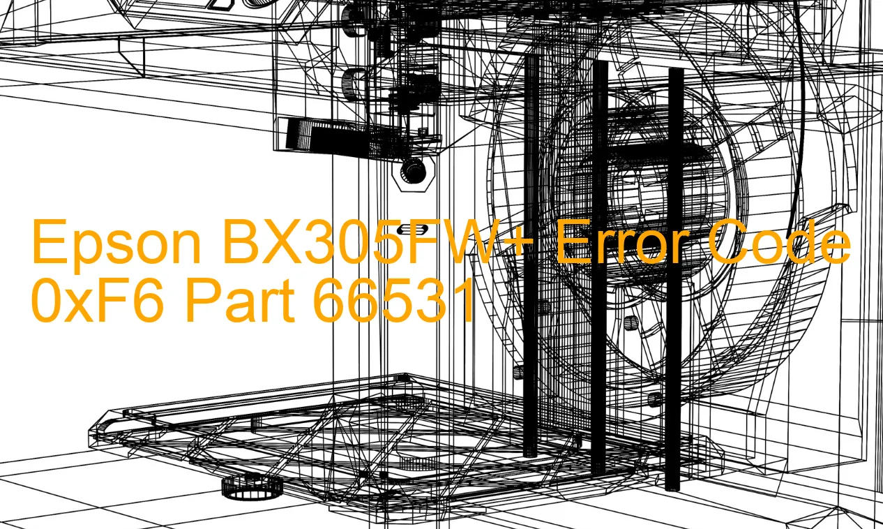 Epson BX305FW+ Código de error 0xF6