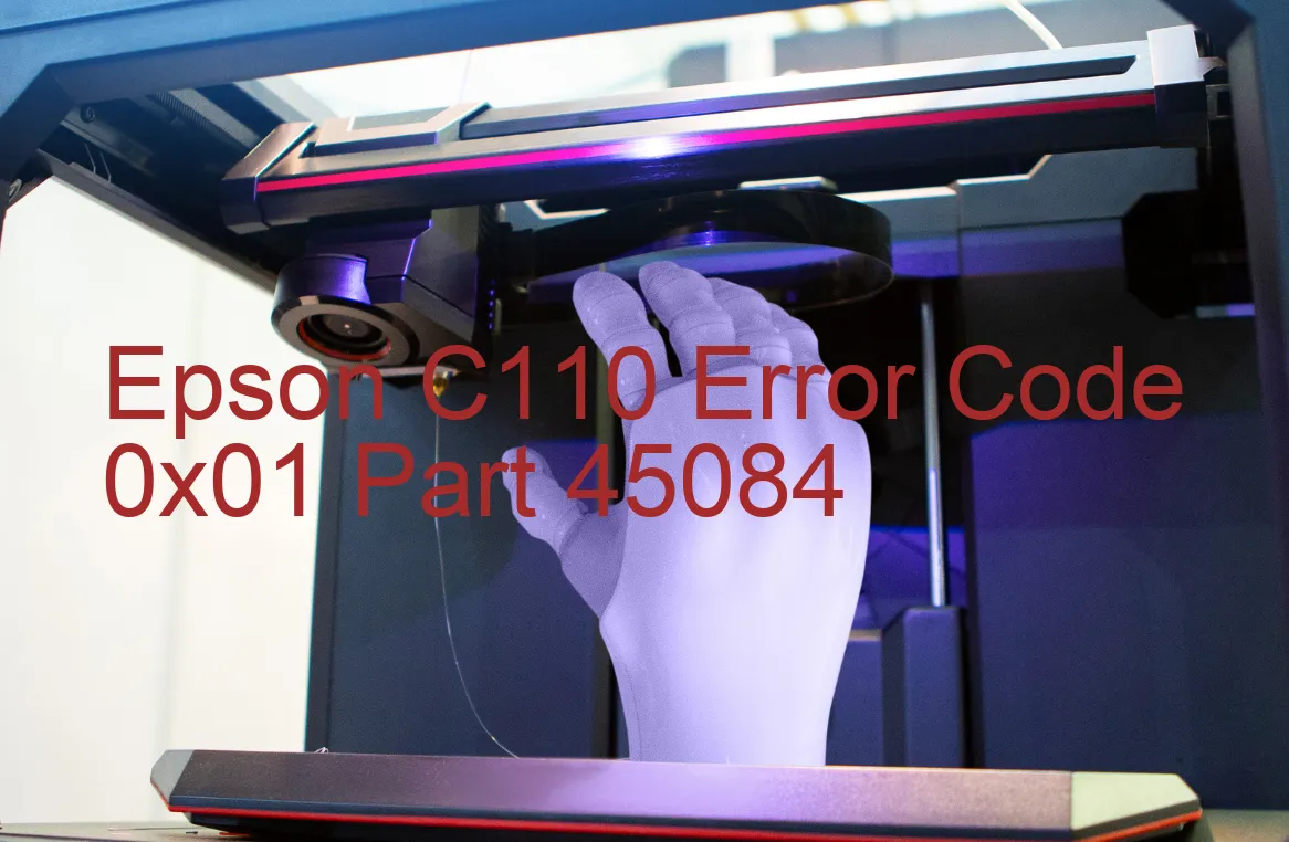 Epson C110 Código de error 0x01