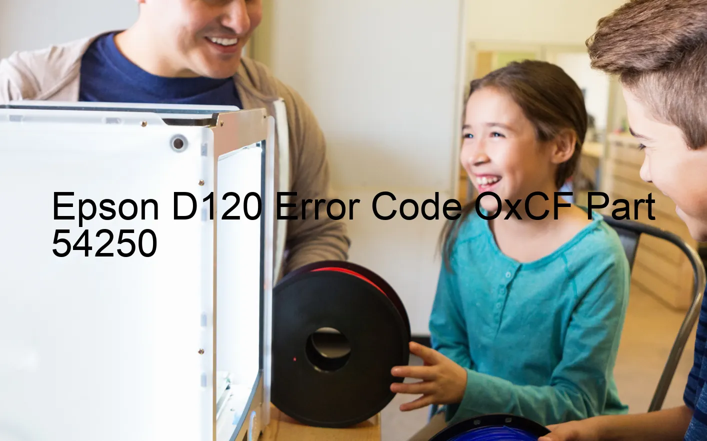 Epson D120 Código de error OxCF