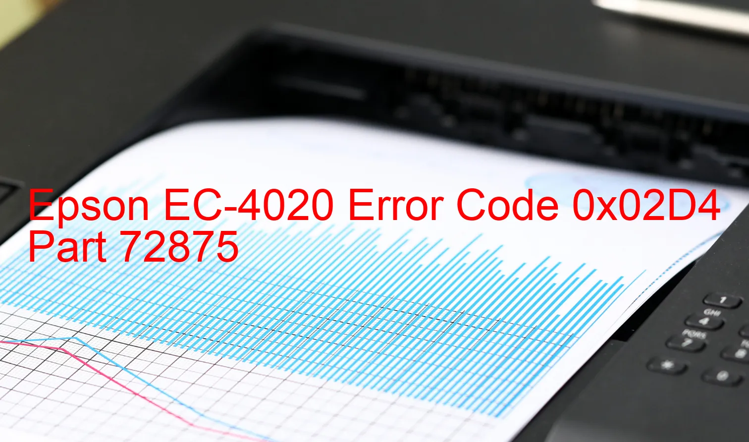 Epson EC-4020 Código de error 0x02D4