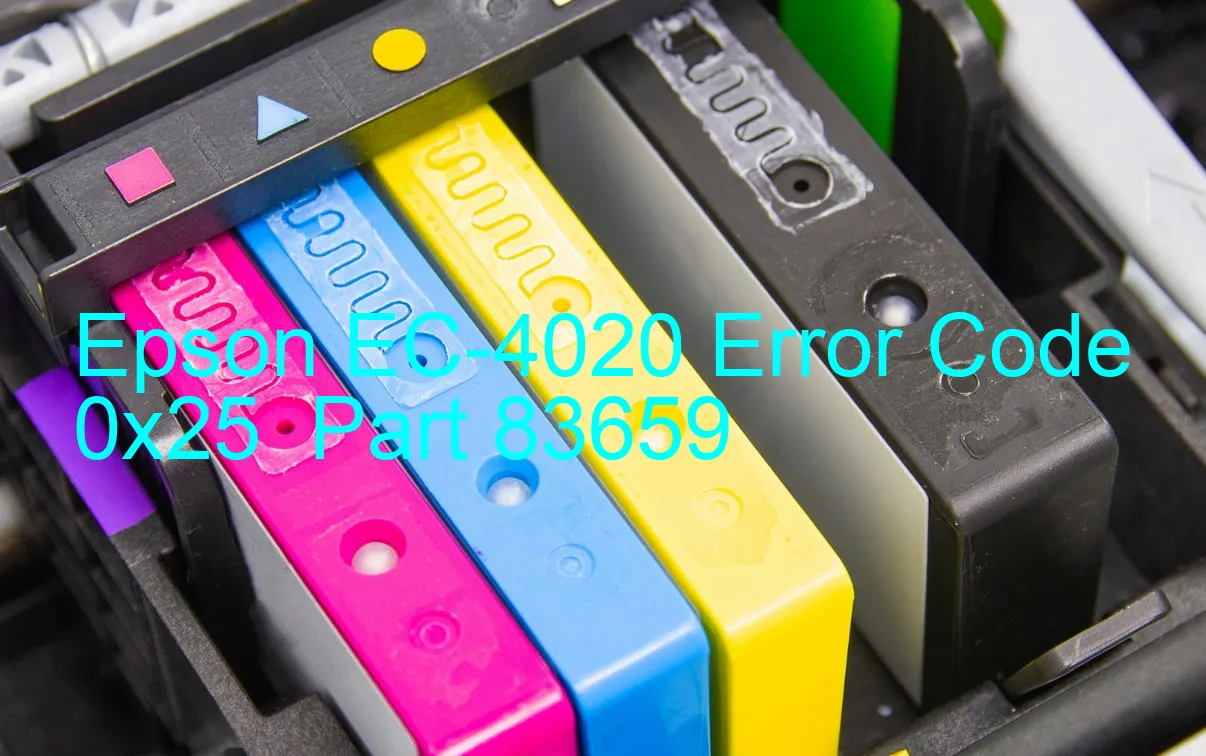 Epson EC-4020 Código de error 0x25