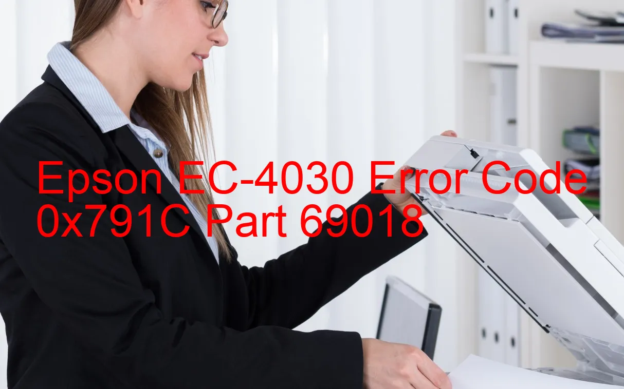 Epson EC-4030 Código de error 0x791C