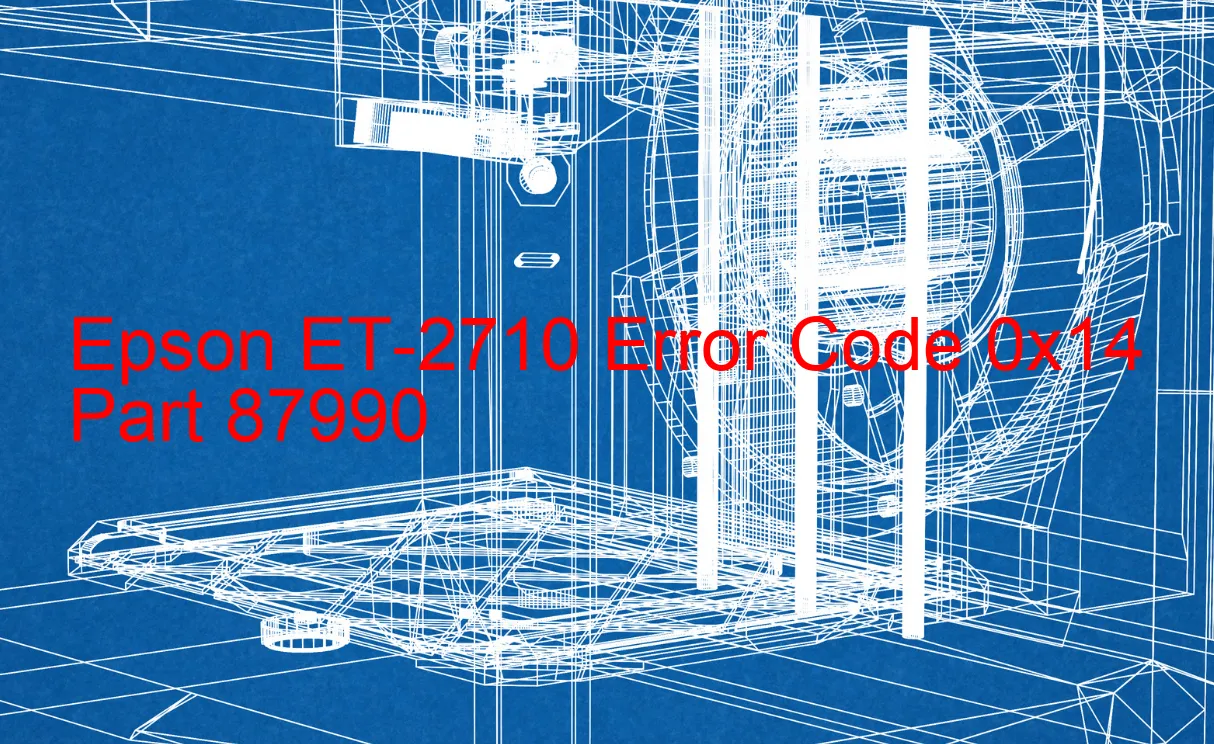 Epson ET-2710 Código de error 0x14