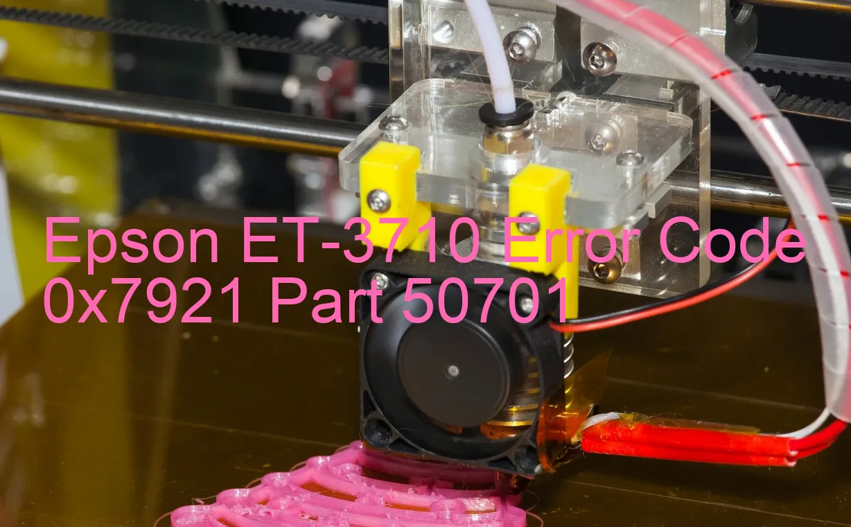 Epson ET-3710 Código de error 0x7921