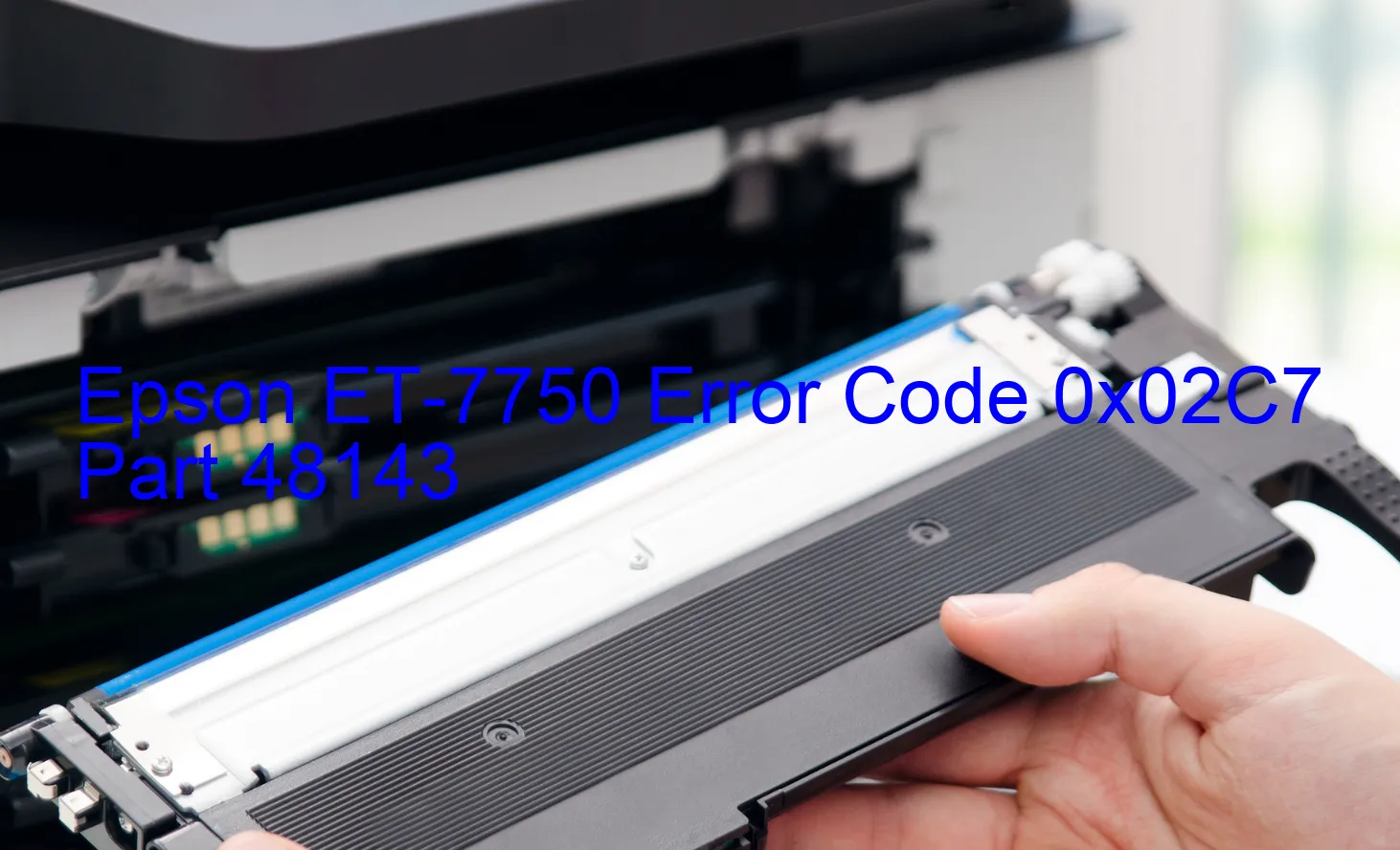 Epson ET-7750 Código de error 0x02C7