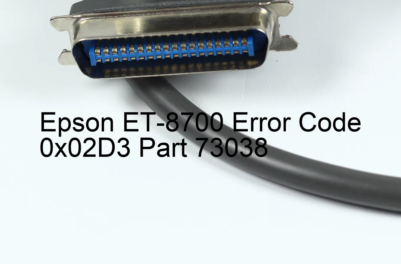 Epson ET-8700 Código de error 0x02D3