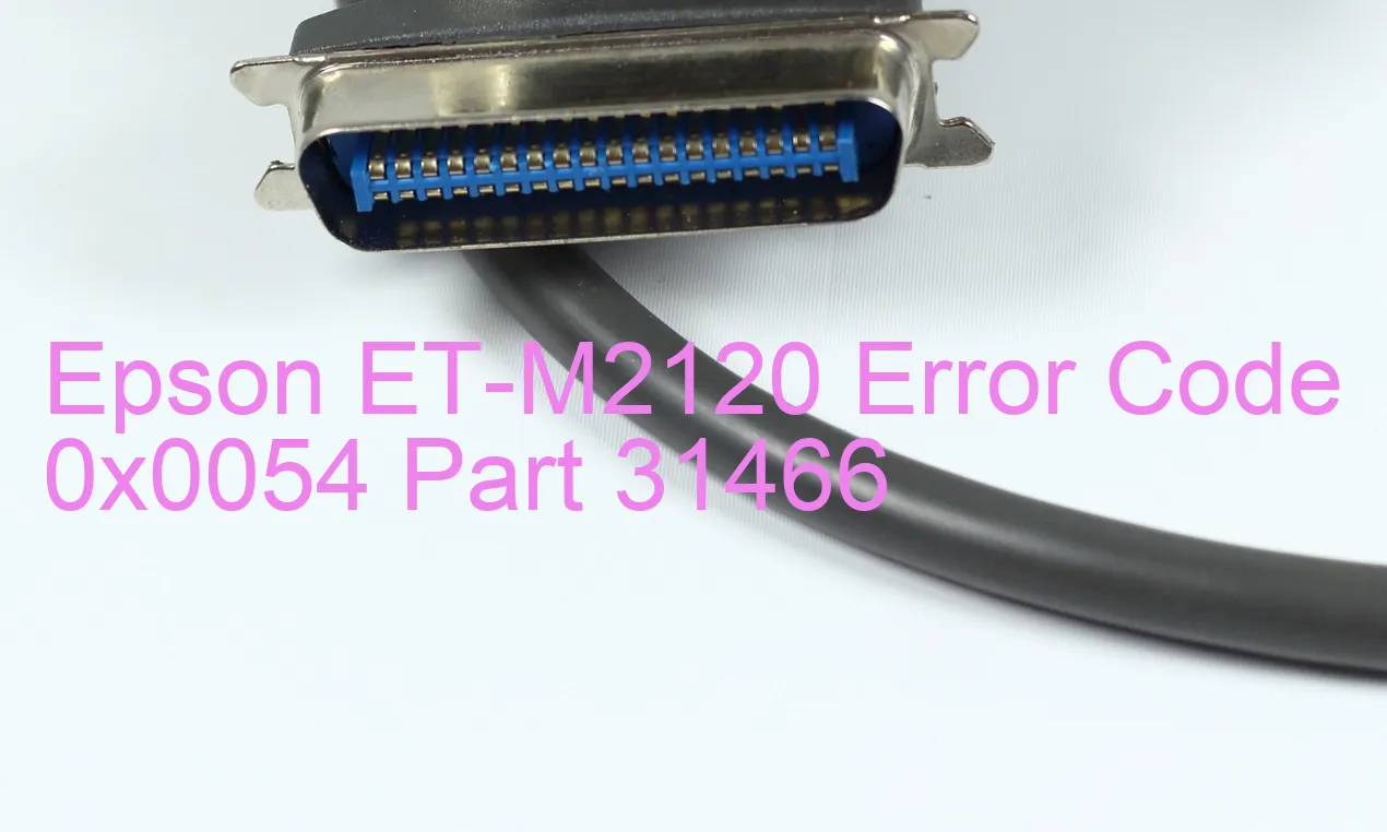 Epson ET-M2120 Código de error 0x0054