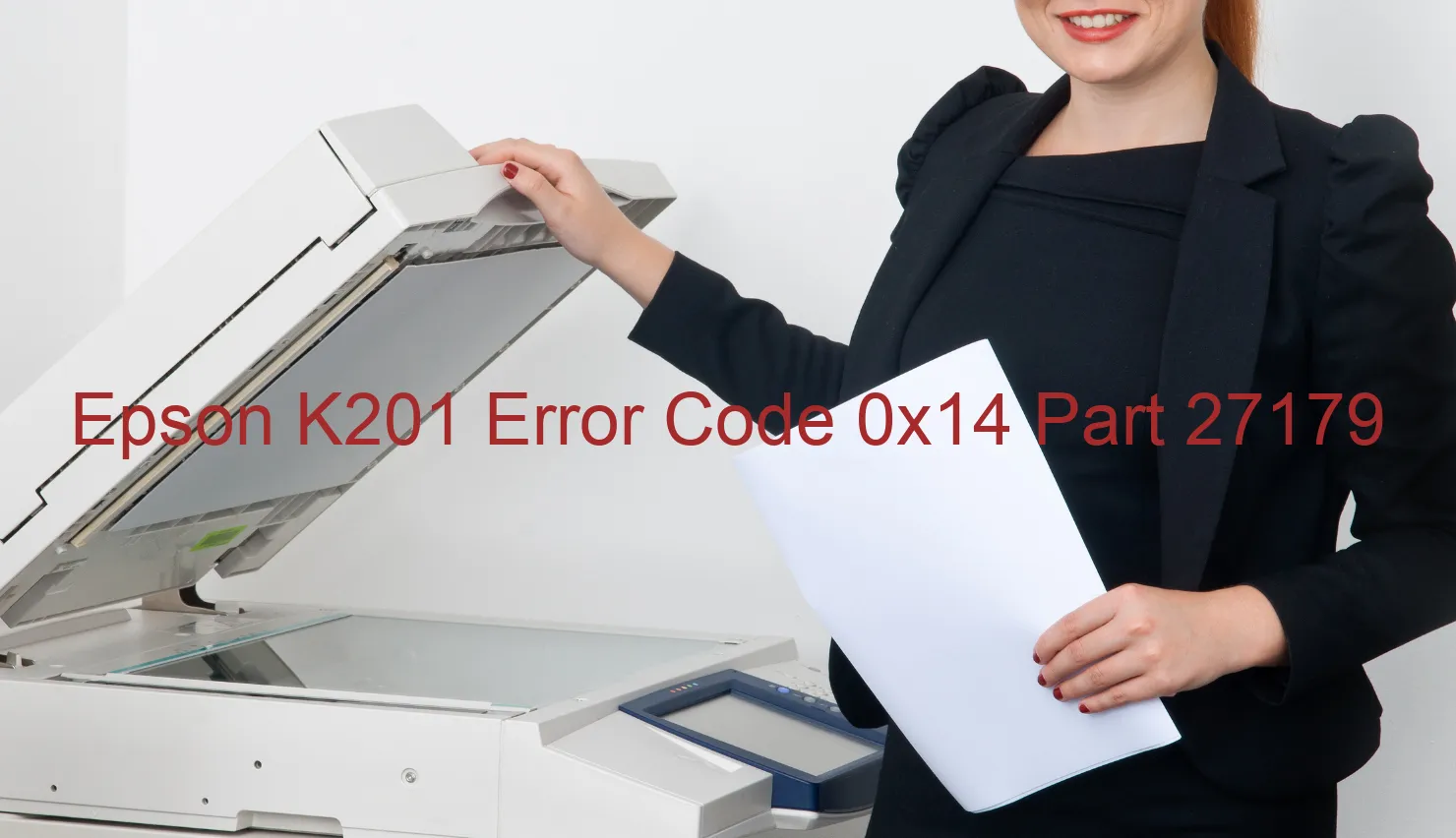 Epson K201 Código de error 0x14