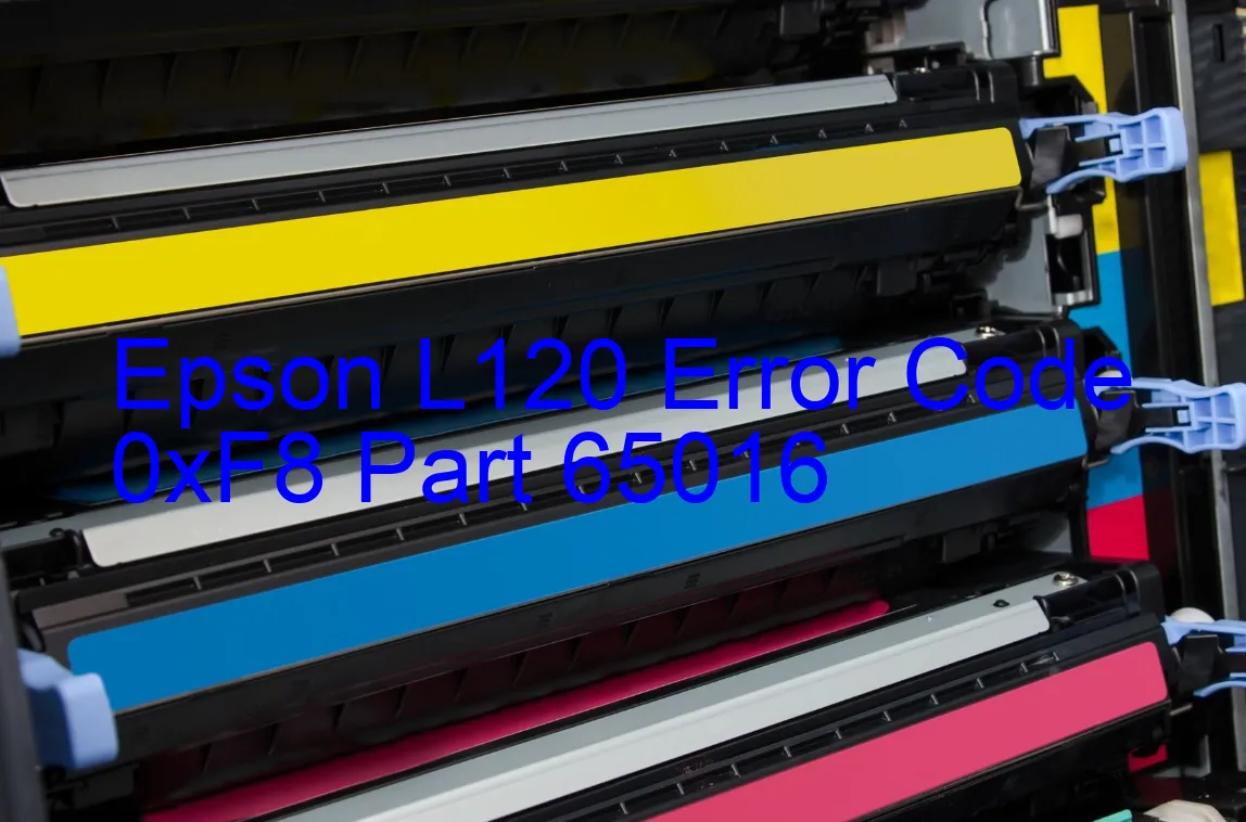 Epson L120 Código de error 0xF8