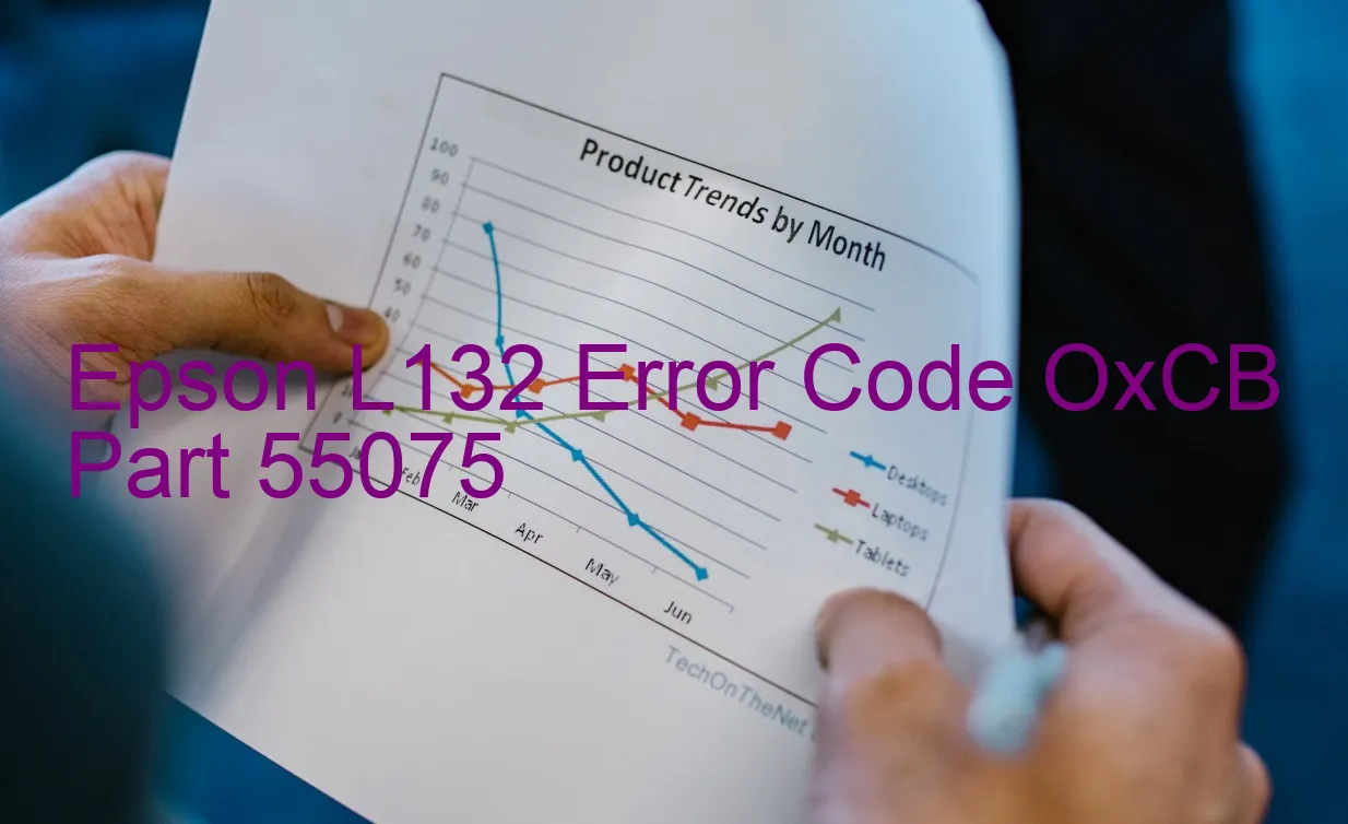 Epson L132 Código de error OxCB