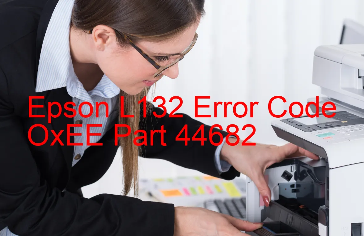 Epson L132 Código de error OxEE