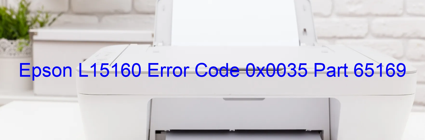 Epson L15160 Código de error 0x0035