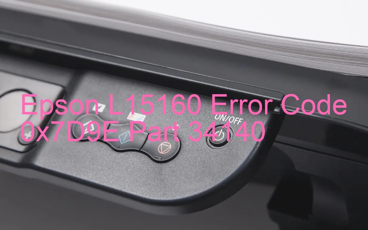 Epson L15160 Código de error 0x7D9E