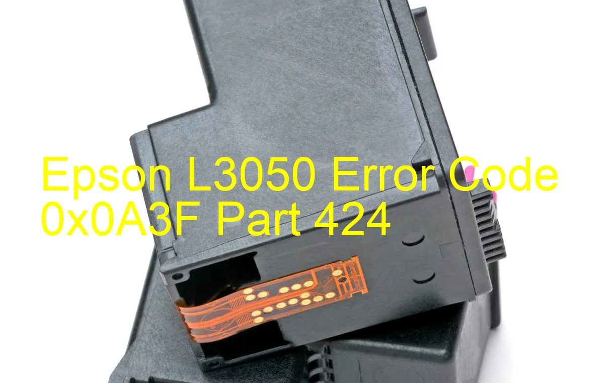 Epson L3050 Código de error 0x0A3F