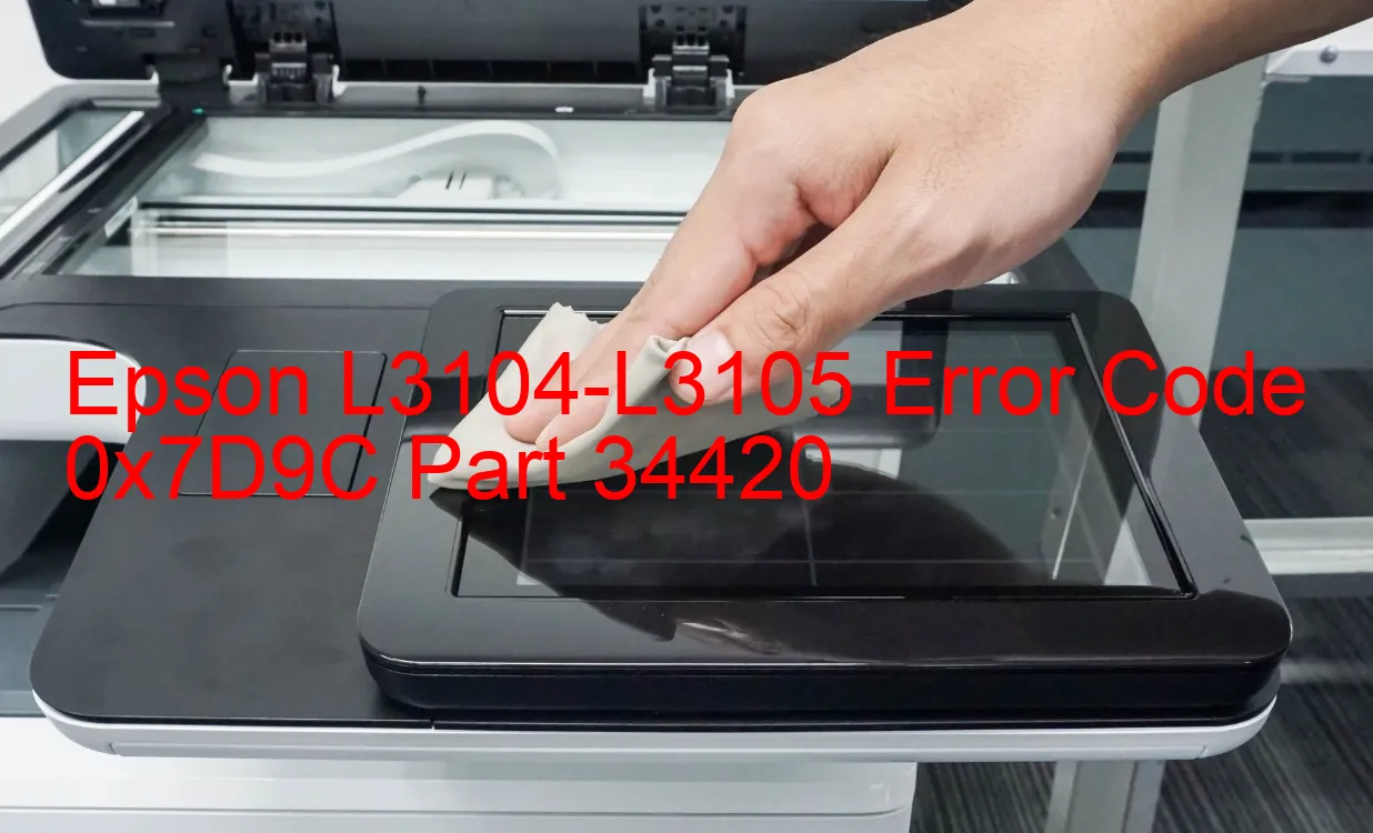 Epson L3104-L3105 Código de error 0x7D9C