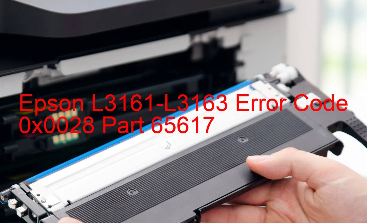 Epson L3161-L3163 Código de error 0x0028