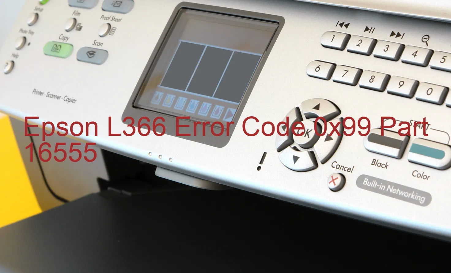 Epson L366 Código de error 0x99