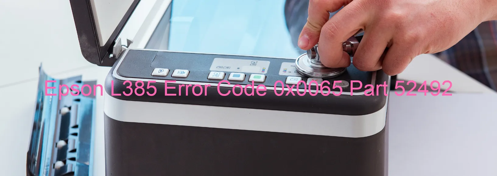 Epson L385 Código de error 0x0065