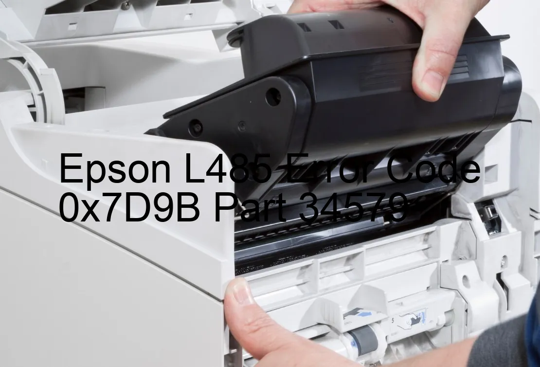 Epson L485 Código de error 0x7D9B