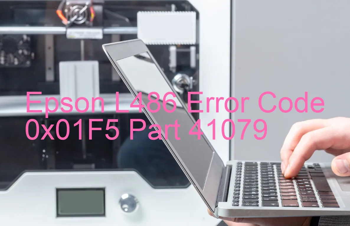 Epson L486 Código de error 0x01F5