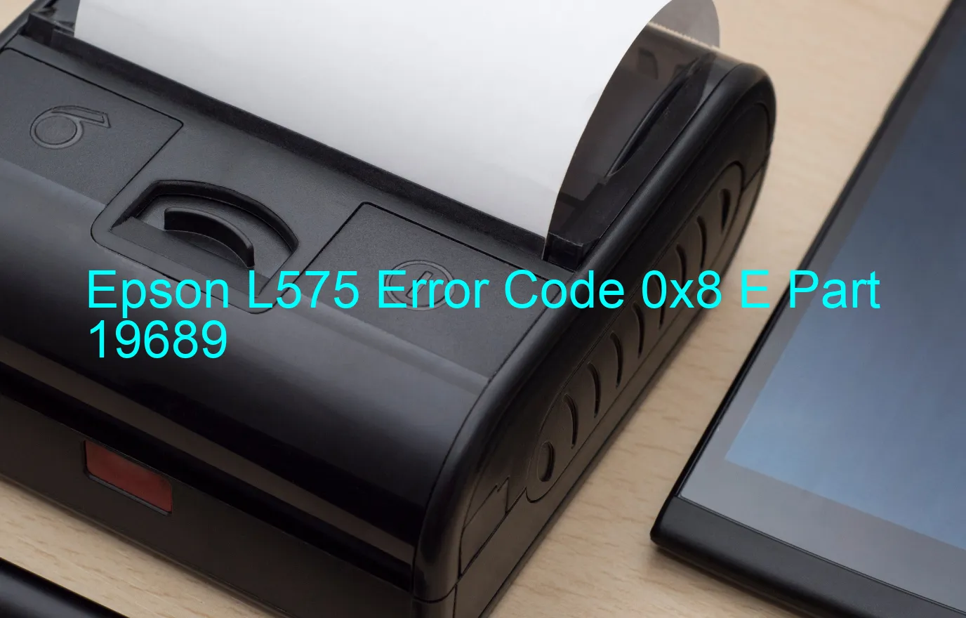 Epson L575 Código de error 0x8 E