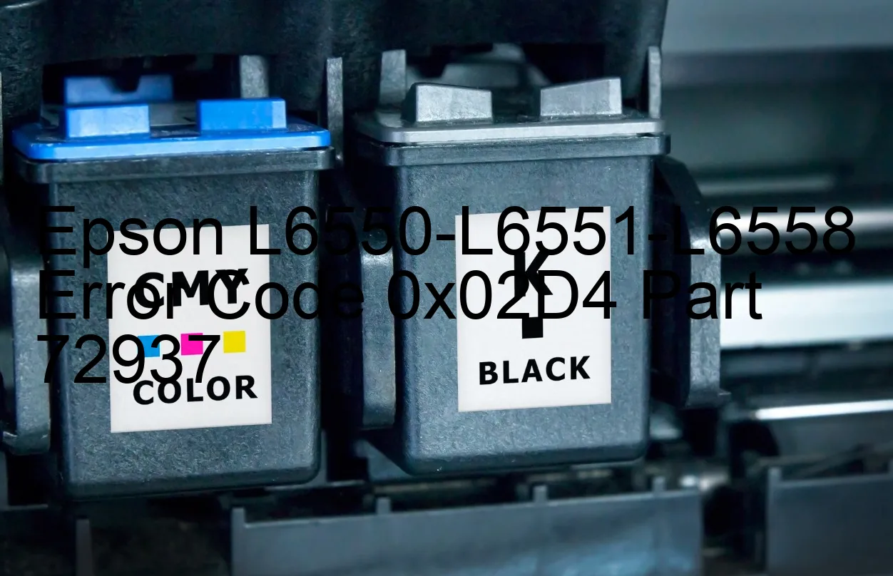 Epson L6550-L6551-L6558 Código de error 0x02D4