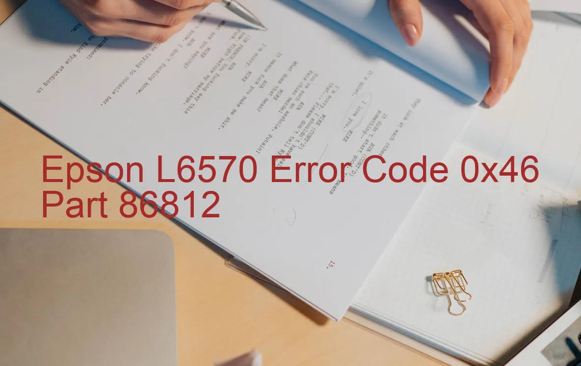 Epson L6570 Código de error 0x46