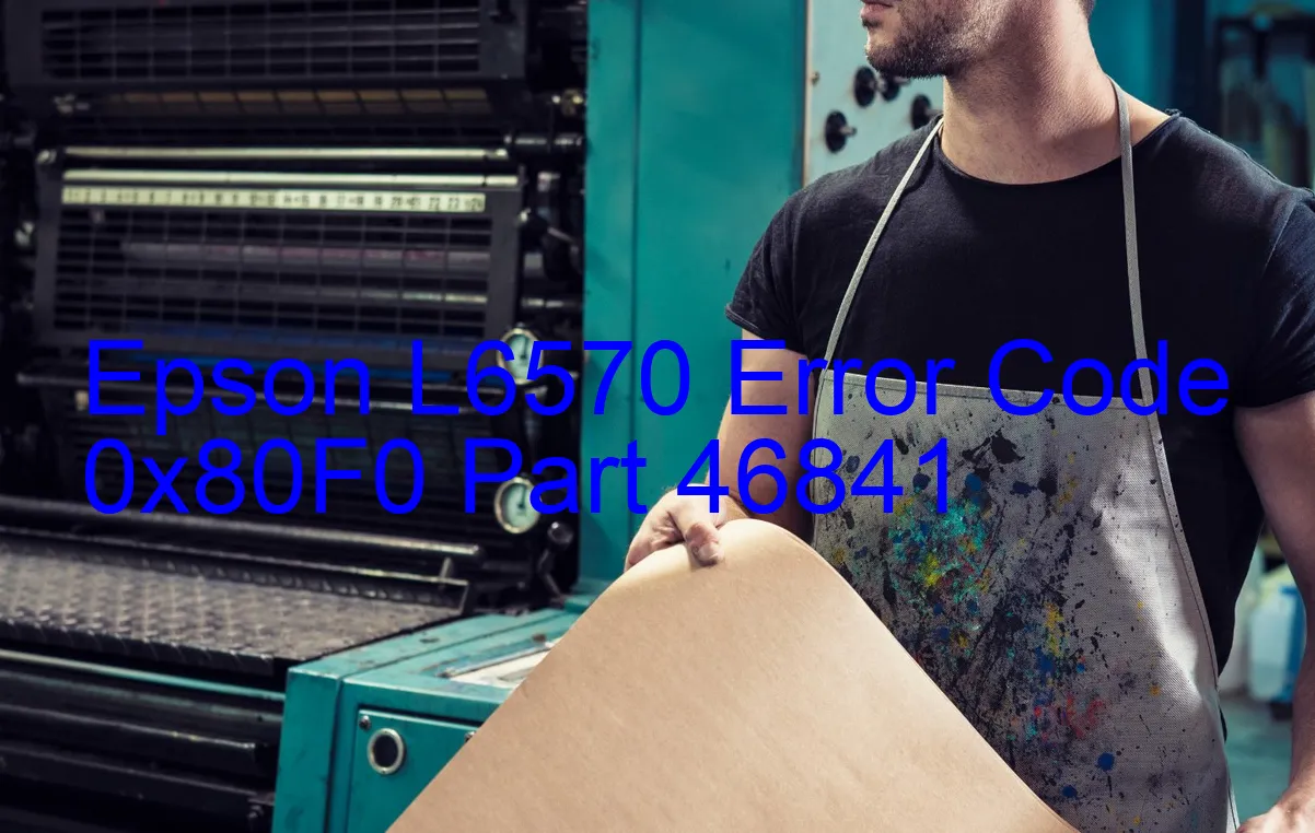 Epson L6570 Código de error 0x80F0