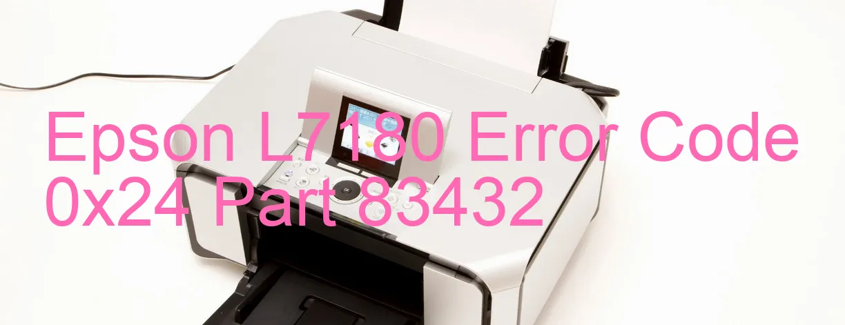 Epson L7180 Código de error 0x24