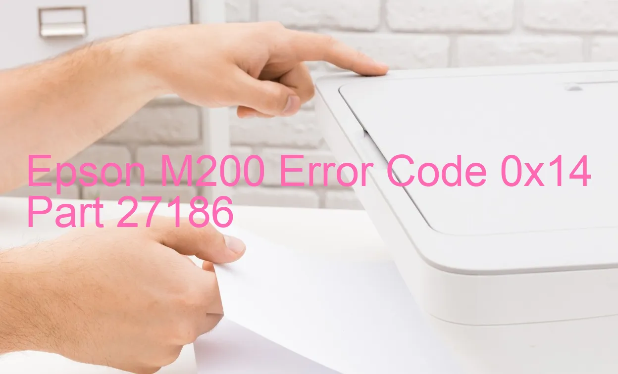 Epson M200 Código de error 0x14