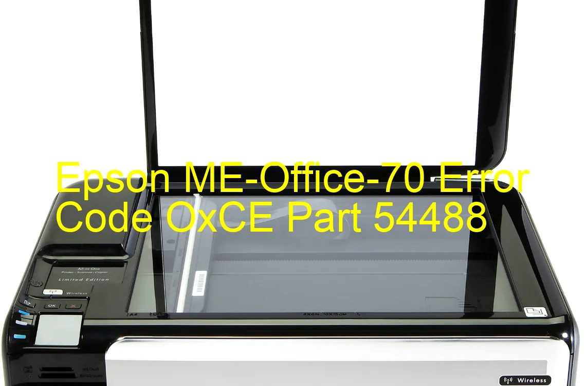 Epson ME-Office-70 Código de error OxCE