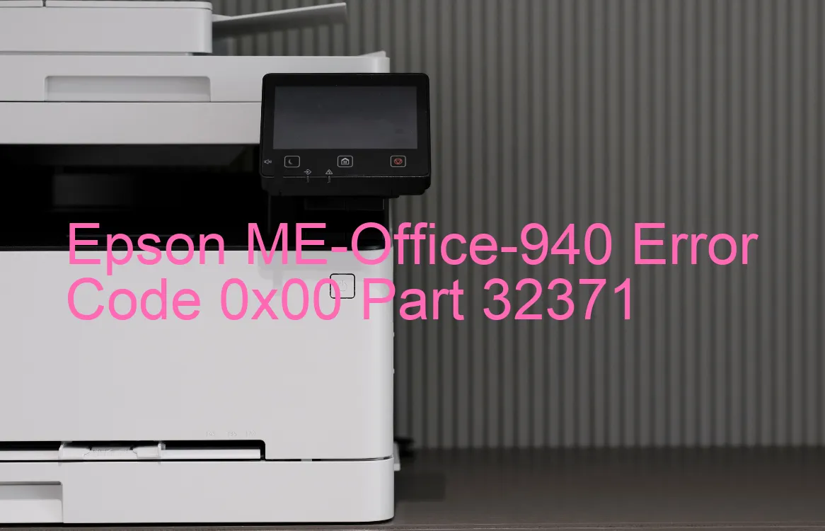 Epson ME-Office-940 Código de error 0x00