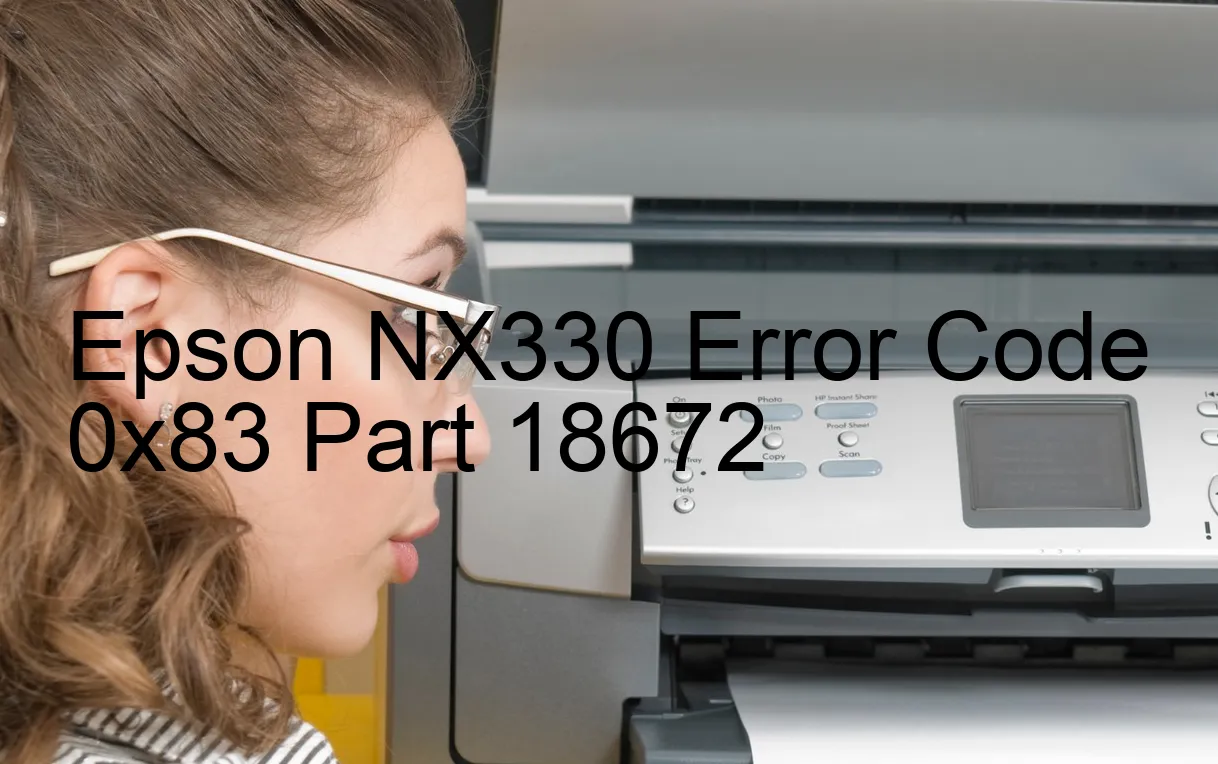 Epson NX330 Código de error 0x83