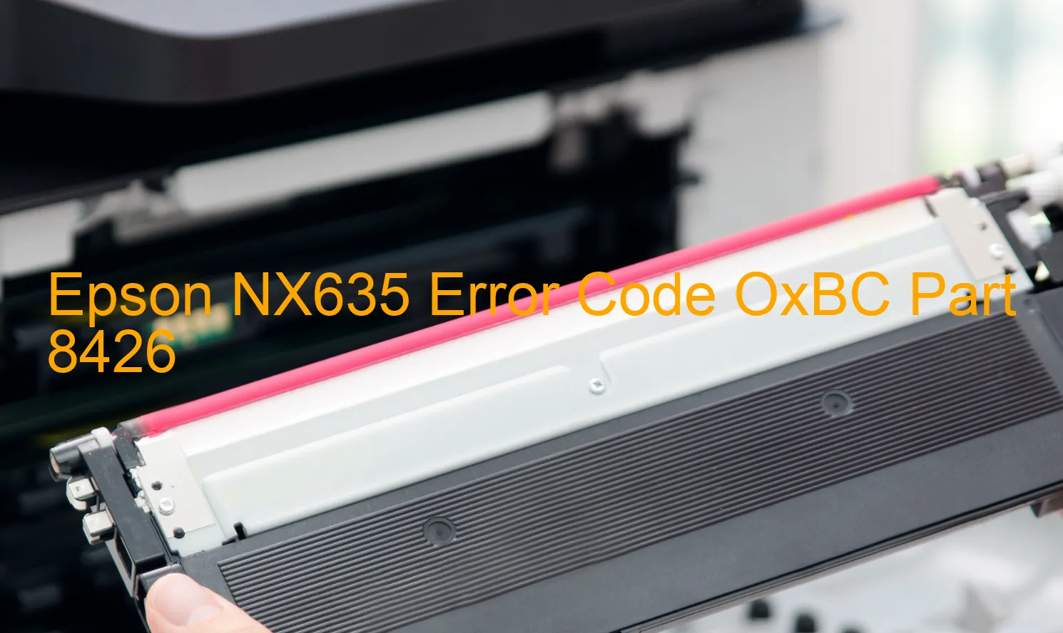 Epson NX635 Código de error OxBC