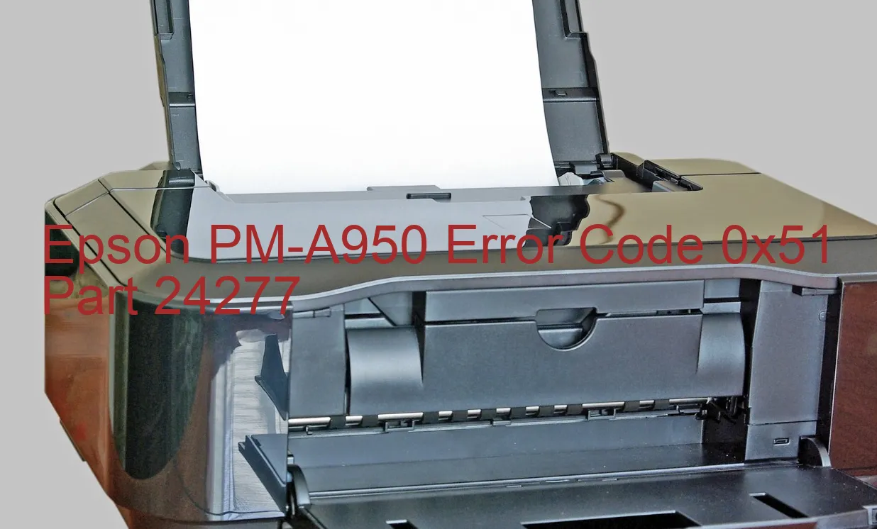 Epson PM-A950 Código de error 0x51