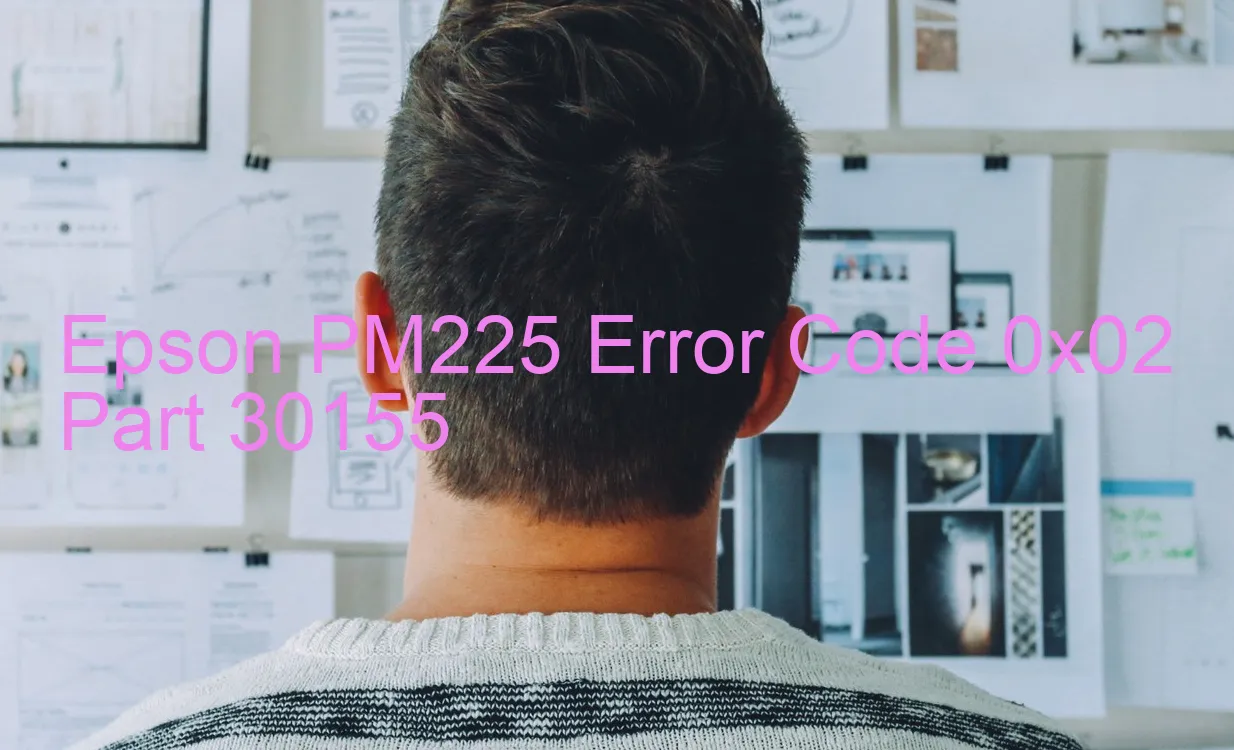 Epson PM225 Código de error 0x02