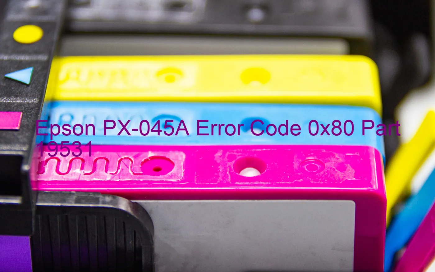 Epson PX-045A Código de error 0x80