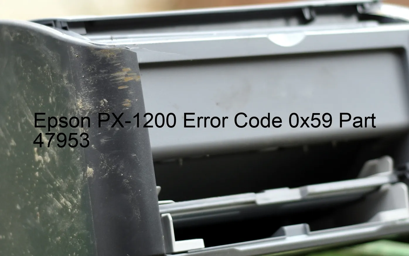 Epson PX-1200 Código de error 0x59