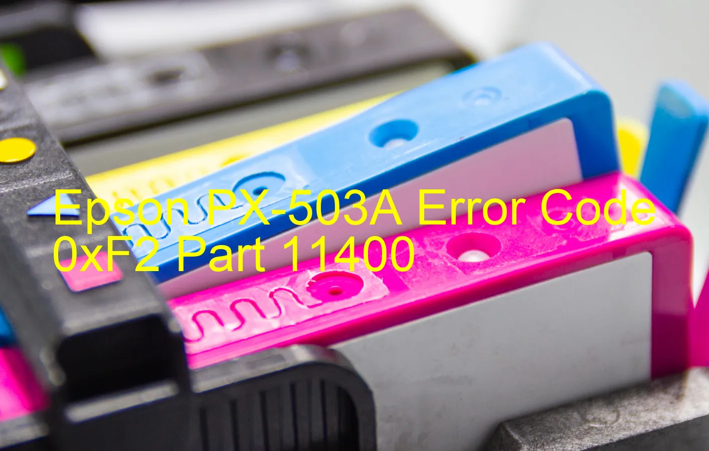 Epson PX-503A Código de error 0xF2