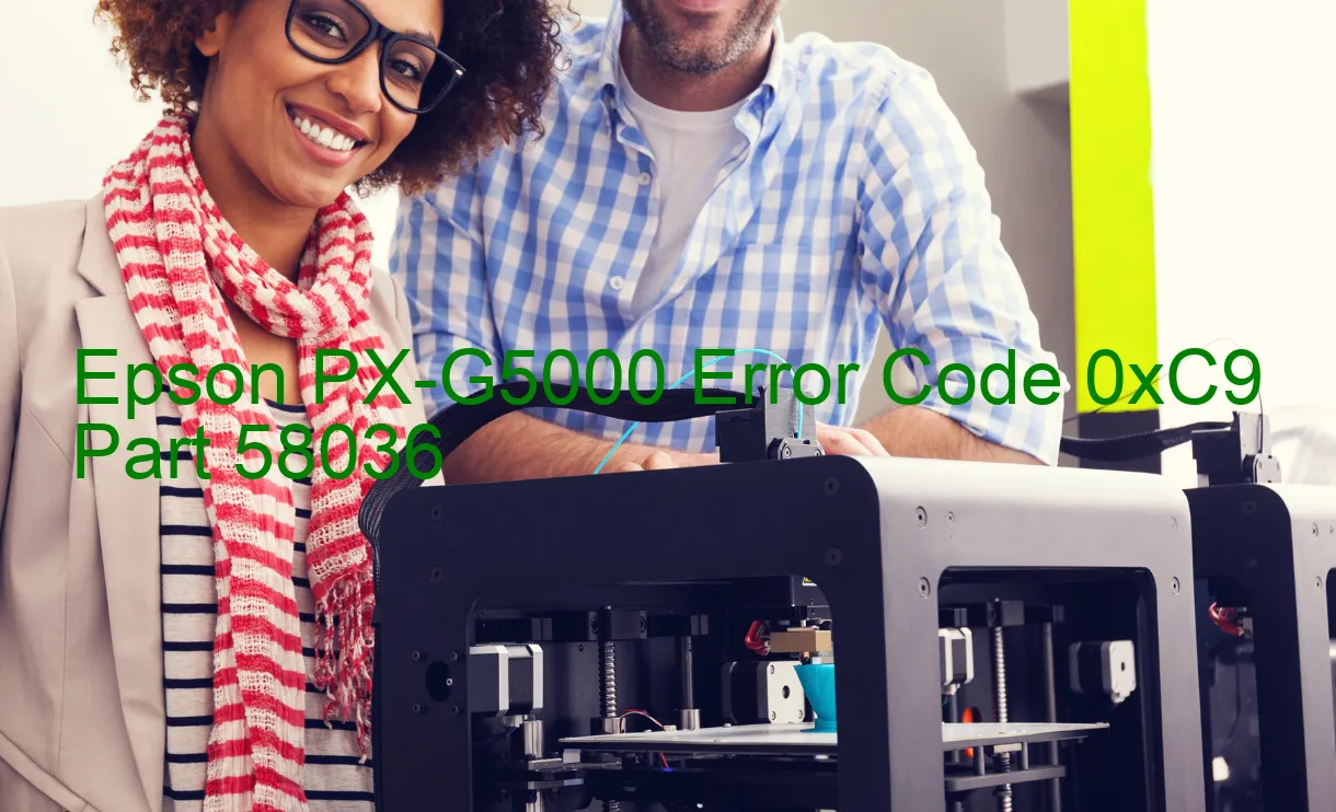 Epson PX-G5000 Código de error 0xC9