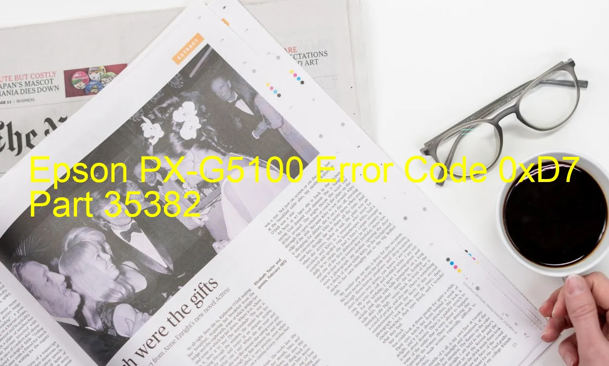 Epson PX-G5100 Código de error 0xD7