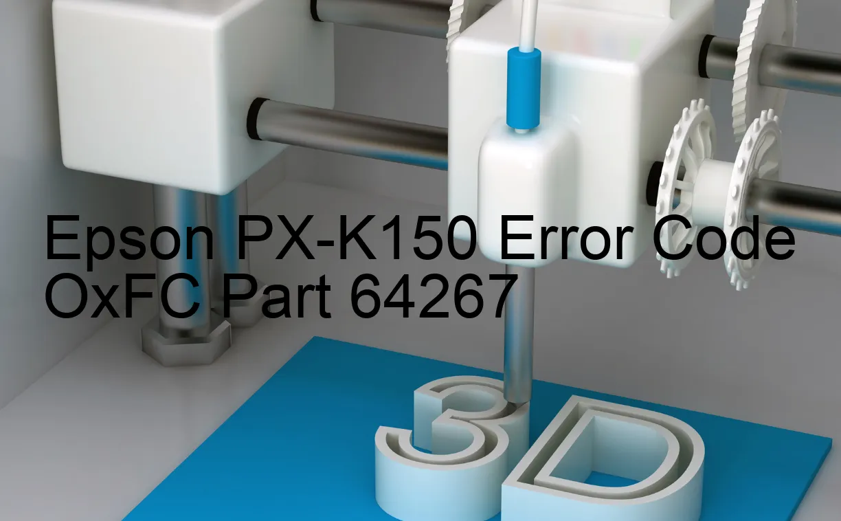 Epson PX-K150 Código de error OxFC