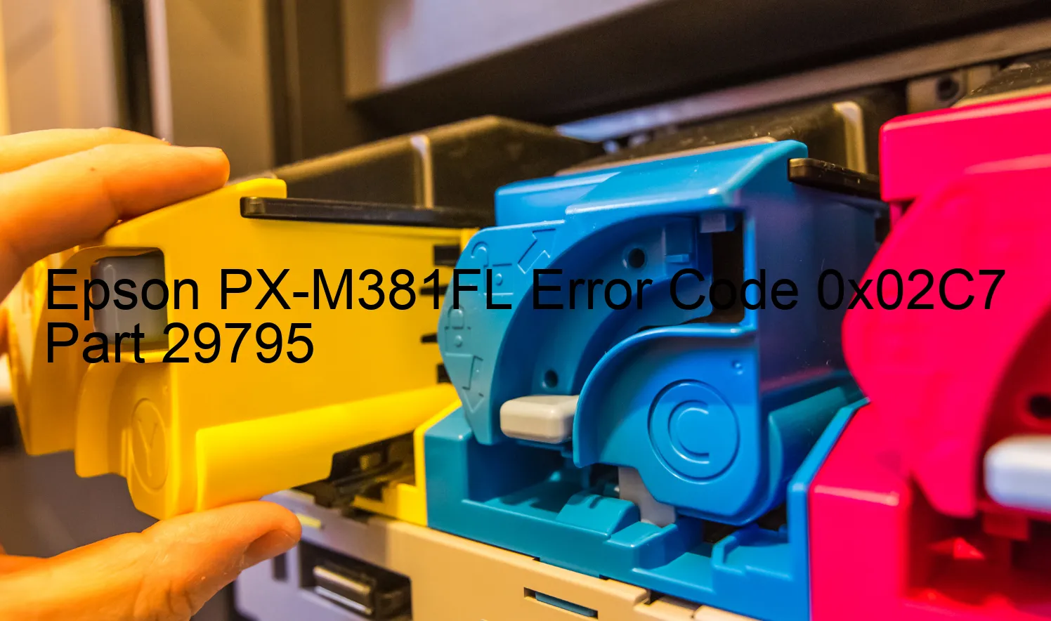 Epson PX-M381FL Código de error 0x02C7