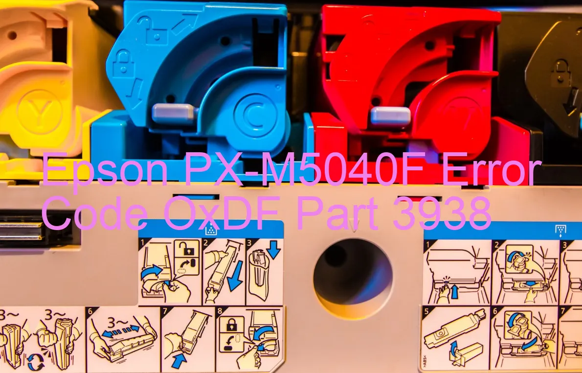 Epson PX-M5040F Código de error OxDF