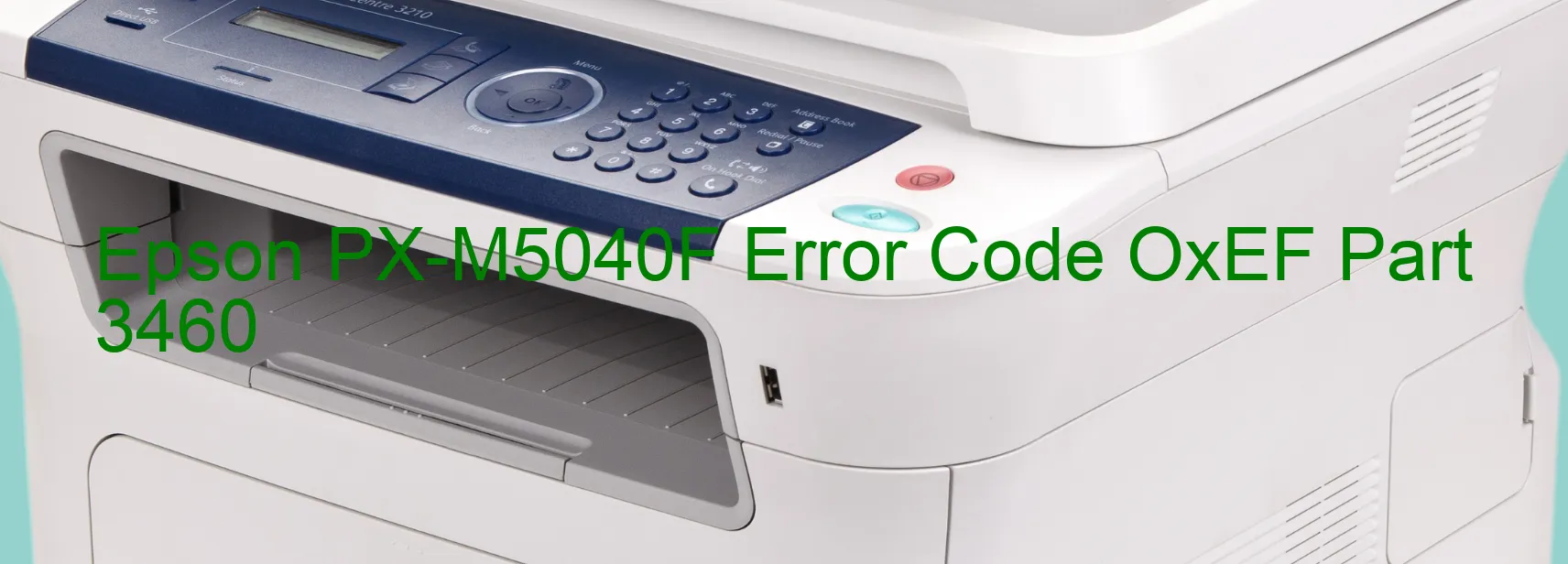 Epson PX-M5040F Código de error OxEF