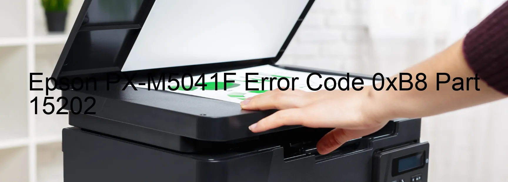 Epson PX-M5041F Código de error 0xB8