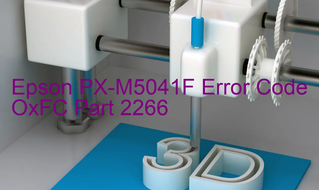 Epson PX-M5041F Código de error OxFC