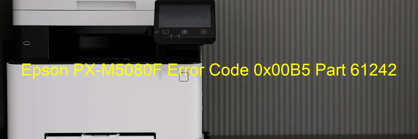 Epson PX-M5080F Código de error 0x00B5