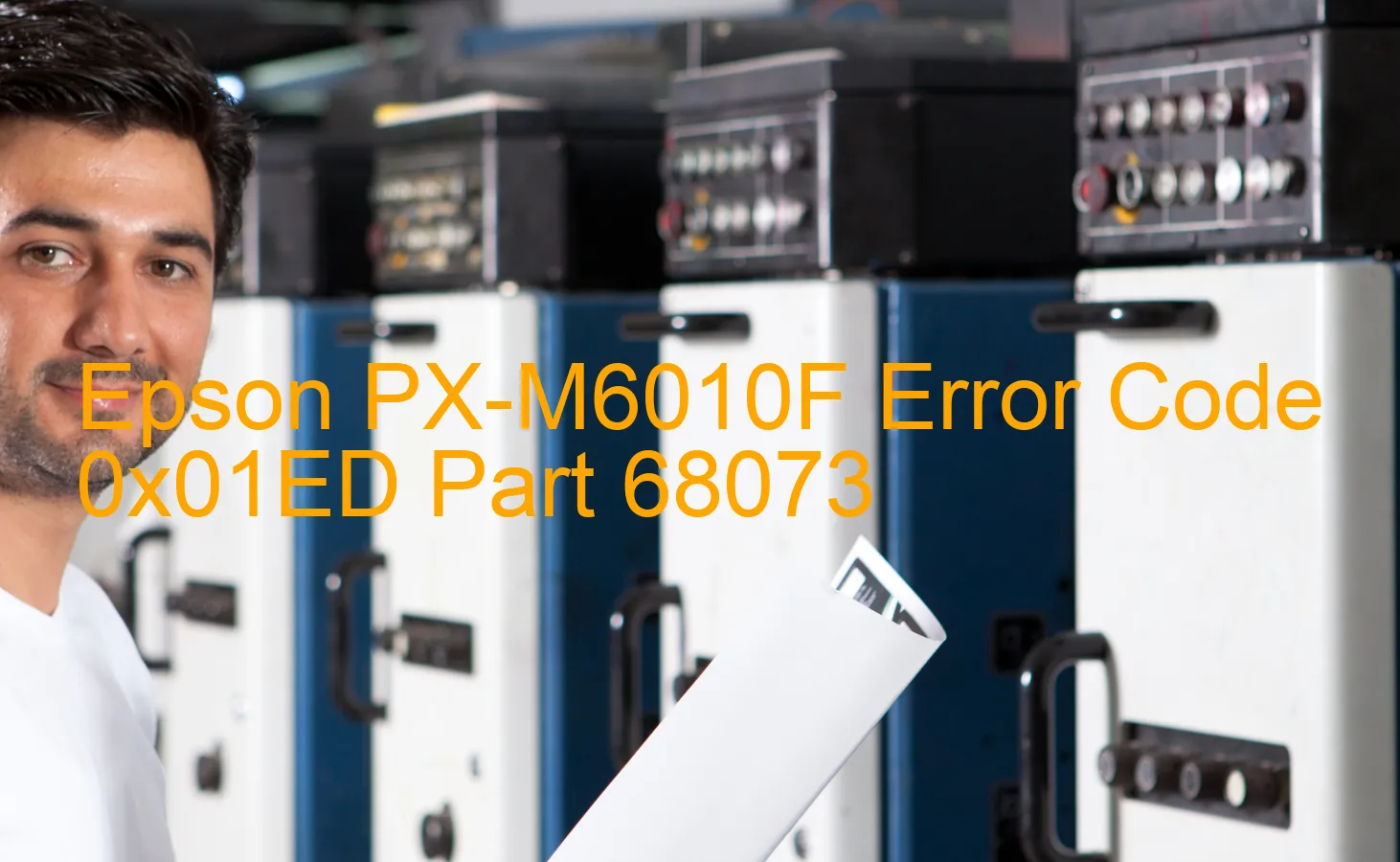 Epson PX-M6010F Código de error 0x01ED