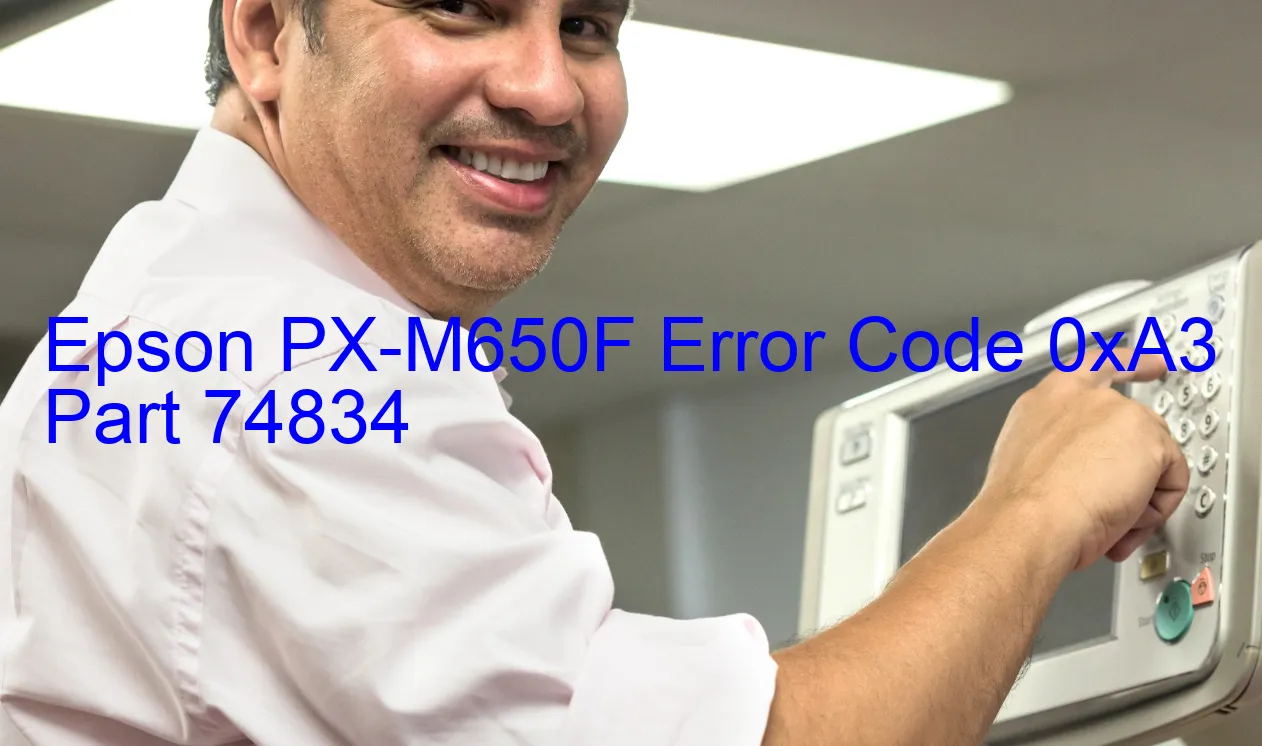 Epson PX-M650F Código de error 0xA3